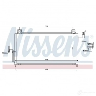 Радиатор кондиционера NISSENS 5707286258426 94720 1226028 FFE P5 - Изображение 6