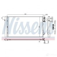 Радиатор кондиционера NISSENS 1226168 94873 AFE6 C 5707286259829 - Изображение 6