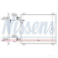 Радиатор кондиционера NISSENS 5707286257283 1225908 DG YQGT 94584 - Изображение 6