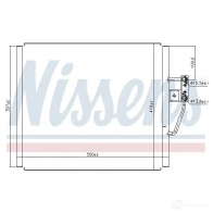 Радиатор кондиционера NISSENS 5707286256767 94529 1225857 U2 S73RG - Изображение 2