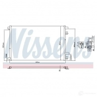 Радиатор кондиционера NISSENS 94626 1225945 BSW VJ 5707286257634 - Изображение 6