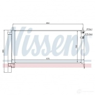 Радиатор кондиционера NISSENS GLZ 2E0 1224995 5707286322523 940175 - Изображение 6