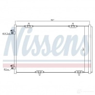 Радиатор кондиционера NISSENS 940333 5707286361706 X486 0D0 1225134 - Изображение 6
