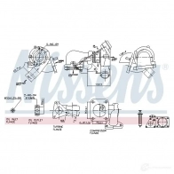 Радиатор кондиционера NISSENS KUW 03H Mitsubishi L200 941085 5707286453821