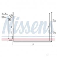 Радиатор кондиционера NISSENS 940126 9Z OR9 1224945 5707286271005 - Изображение 6