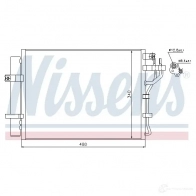 Радиатор кондиционера NISSENS 48Z A4LL 940219 1225031 5707286346444 - Изображение 2