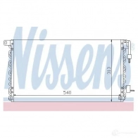 Радиатор кондиционера NISSENS 94193 5707286253513 Peugeot 106 2 (1A) Хэтчбек 1.0 i 45 л.с. 1996 – 1999 6 FRKTW4