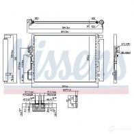 Радиатор кондиционера NISSENS CMO10 I 1417931005 941072 5707286441101 - Изображение 6