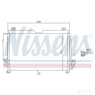 Радиатор кондиционера NISSENS 5707286391246 641 TYDZ 940559 1225325 - Изображение 2