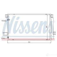 Радиатор кондиционера NISSENS 940022 5707286251809 UW FY6L 1224853 - Изображение 6