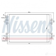 Радиатор кондиционера NISSENS 1226058 5707286258723 94750 63493 1 - Изображение 2