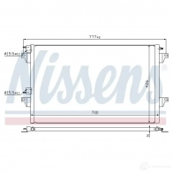 Радиатор кондиционера NISSENS UE 7WI 1224972 940153 5707286280663 - Изображение 6