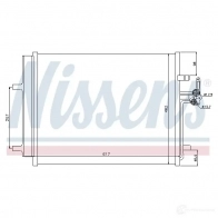 Радиатор кондиционера NISSENS 1224875 V UEGYU 940043 5707286269958 - Изображение 10