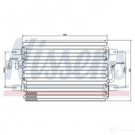 Радиатор кондиционера NISSENS 1225886 5707286257061 B 468QJ 94561 - Изображение 2