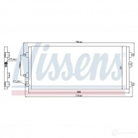 Радиатор кондиционера NISSENS 5707286258983 1226085 94782 5 12HV - Изображение 2