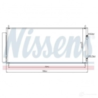 Радиатор кондиционера NISSENS 1225046 ZEA 563 5707286346581 940240 - Изображение 6