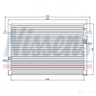Радиатор кондиционера NISSENS 94677 5707286258075 OY5 4N 1225991 - Изображение 2