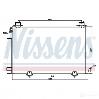 Радиатор кондиционера NISSENS AG ARVH 1214140251 5707286257344 94590 - Изображение 2