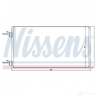 Радиатор кондиционера NISSENS 1225019 5707286346123 WJN M6 940204 - Изображение 6