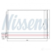 Радиатор кондиционера NISSENS 1224933 5707286270329 KLI0 W9 940110 - Изображение 2