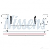 Радиатор кондиционера NISSENS 940042 5707286269941 1224874 2U EB5 - Изображение 2