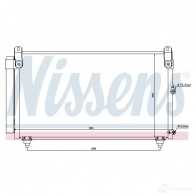 Радиатор кондиционера NISSENS 1225011 940191 5707286344297 VEE0K P - Изображение 2