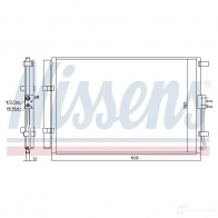 Радиатор кондиционера NISSENS 940573 5707286393981 1225338 A L3E8 - Изображение 2
