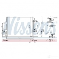 Радиатор кондиционера NISSENS 1225113 FBXCF C 5707286359741 940311 - Изображение 2