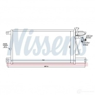 Радиатор кондиционера NISSENS 1225017 ON VS7 940198 5707286344600 - Изображение 6