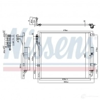 Радиатор кондиционера NISSENS 5EBF BSN 5707286374591 940407 1225206 - Изображение 6