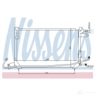 Радиатор кондиционера NISSENS 94147 1225514 W F5FT 5707286253117