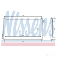 Радиатор кондиционера NISSENS 94485 Honda Accord 6 (CE, CD, CF) 1997 – 2002 5707286256361 4 3WUYU