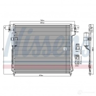 Радиатор кондиционера NISSENS 94879 1226173 5707286259874 B0I41 8D - Изображение 5