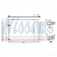 Радиатор кондиционера NISSENS 940848 Toyota Sienna (XL20) 2 Минивэн 3.5 4WD (GSL25) 269 л.с. 2007 – 2010 TU71 QC