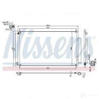 Радиатор кондиционера NISSENS 940354 JN2R J 1225154 5707286368545 - Изображение 6