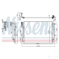Радиатор кондиционера NISSENS 5707286374584 1 DBOE2 1225205 940406 - Изображение 6