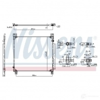 Радиатор кондиционера NISSENS 5707286422032 TZGVY AC 940799 1417930951 - Изображение 6