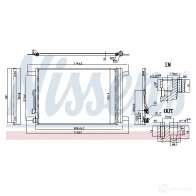 Радиатор кондиционера NISSENS 940834 I9V 5SDR 1437701069 - Изображение 2