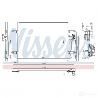 Радиатор кондиционера NISSENS VLMR81 C 1225346 940585 5707286398382 - Изображение 2