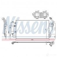 Радиатор кондиционера NISSENS 940583 5707286398368 1225344 6 STYWL - Изображение 2