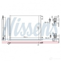 Радиатор кондиционера NISSENS 1214136245 5707286440982 QU 5BSO 941060 - Изображение 6