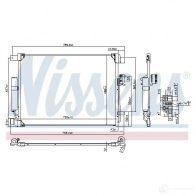 Радиатор кондиционера NISSENS 940786 Q1KK U 1225457 5707286421912 - Изображение 2