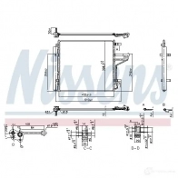 Радиатор кондиционера NISSENS 1437705740 EJM R7K 941186 - Изображение 6