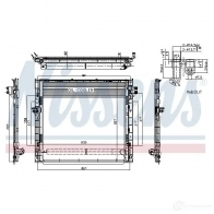 Радиатор кондиционера NISSENS 5707286373754 940394 C88 I3H 1225194 - Изображение 2
