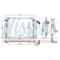 Радиатор кондиционера NISSENS 940622 I 8O1TC 5707286399891 1225374 - Изображение 2