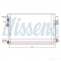 Радиатор кондиционера NISSENS 940182 44D M9 1225002 5707286341234 - Изображение 6
