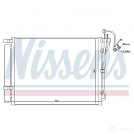 Радиатор кондиционера NISSENS 940699 1424541730 SMZ WME 5707286406551 - Изображение 2