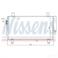 Радиатор кондиционера NISSENS 940435 5707286379404 KC 5HI8 1225231 - Изображение 6