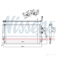 Радиатор кондиционера NISSENS RR 9QPES 940590 5707286398566 1225350 - Изображение 2