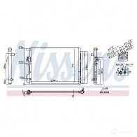 Радиатор кондиционера NISSENS 940771 5707286421769 B XAUKB 1225453 - Изображение 6